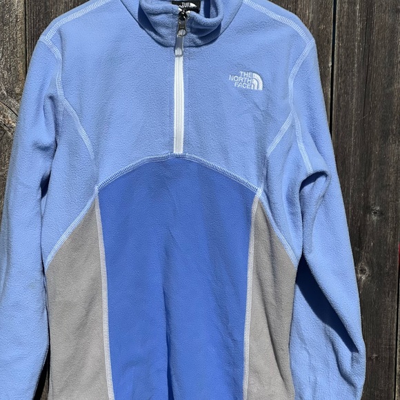 The Northface glacier 1/4 zip fleece sweater - Picture 2 of 8